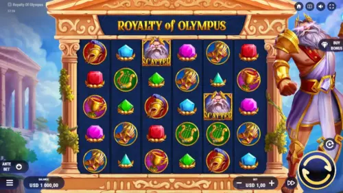 royalty of olympus 1xbet