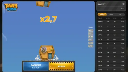 tower rush 1xbet tahmil